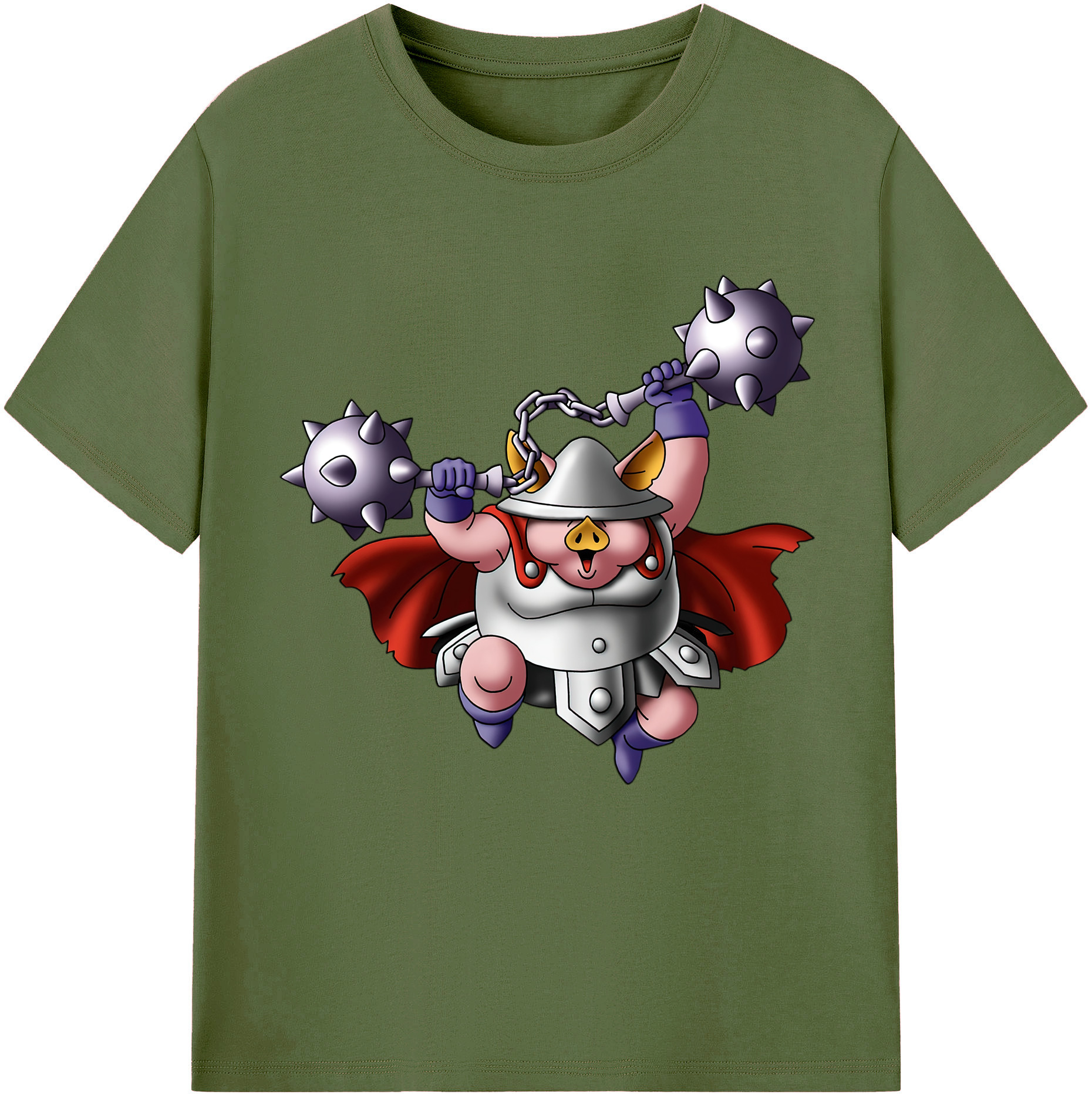 （画像用） ドラゴンクエスト Doragon Kuesuto Dragon Quest 綿100％半袖Tシャツ（フロントプリント）